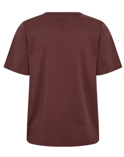 Leveté Room - LR - Paloma 1 T-shirt - Bitter Chocolate